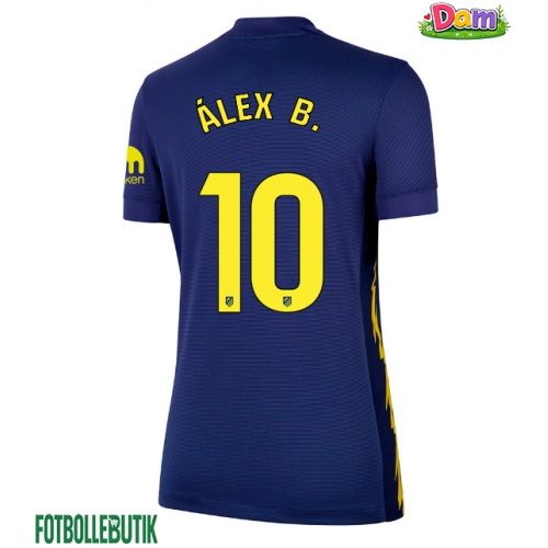 Atletico Madrid Alex Baena #10 Bortatröja Kvinnor 2025-26 Kortärmad